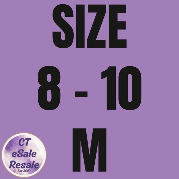 SIZE 8 - 10 (M) LIVE SHOW NOTIFICATION LISTING - Picture 1 of 4